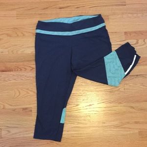 Capri length workout pants